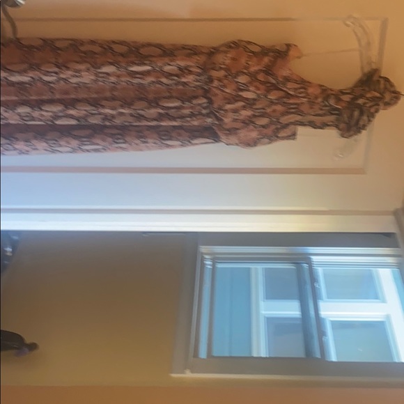 Fashion Nova XL snakeskin jumpsuit - Picture 6 of 6